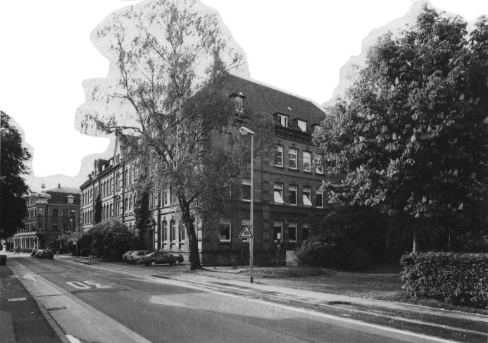 Die Uhland-Realschule 1956